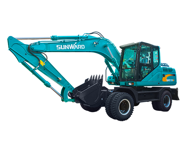 SWE150W mechanical transmission digging mining Medium Excavator