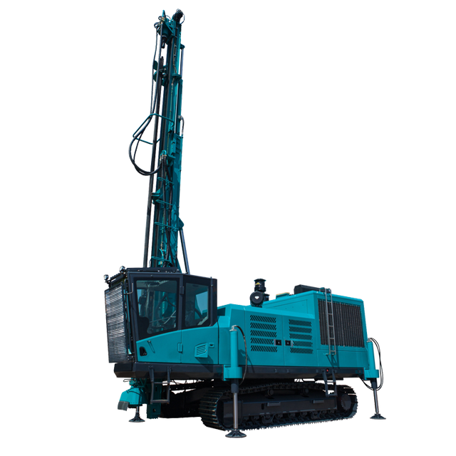 SWDA250C with top drive rotary blasthole drilling hard rocks DTH Drilling Rig