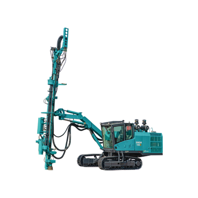 SWDH102S pneumatic granite drilling geotechnical investigation DTH Drilling Rig