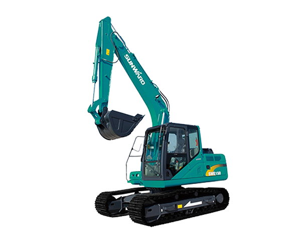 SWE150E on truck earth digging garden Small Excavator