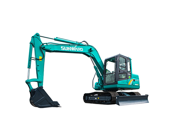 SWE80E9 with thumb clearing trees household Small Excavator