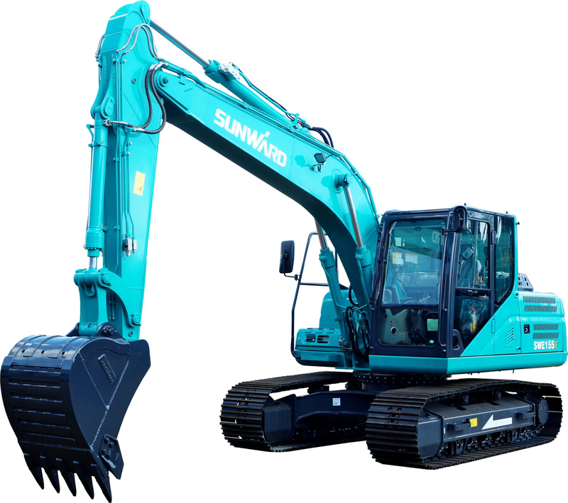 SWE155F hydraulic transmission sand digging construction Medium Excavator