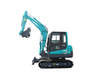 SWE60E with breaker earth digging home use Small Excavator