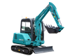 SWE25F with auger construction home mini excavator