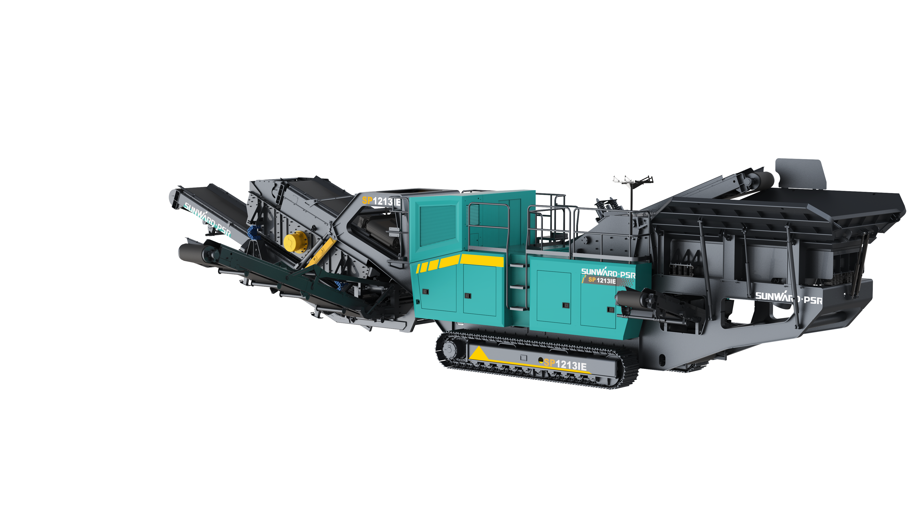 SP1213IE Crawler Impact Screening Plant