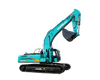 SWE400E-3H rubber track construction garden Large Excavator