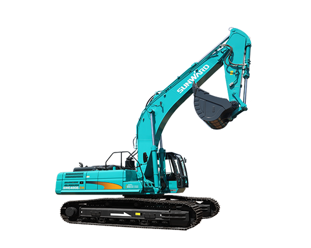 SWE400E-3H rubber track construction garden Large Excavator