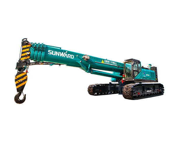 SWTC55B with telescopic boom lifting glass lifting Crawler Crane